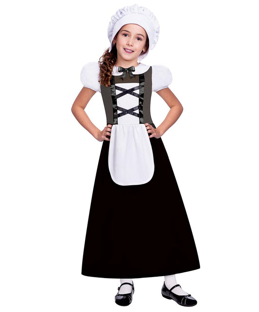 Tudor Girl Black Costume