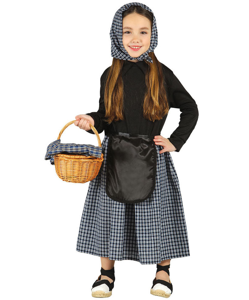 Chestnut Seller Girl Costume