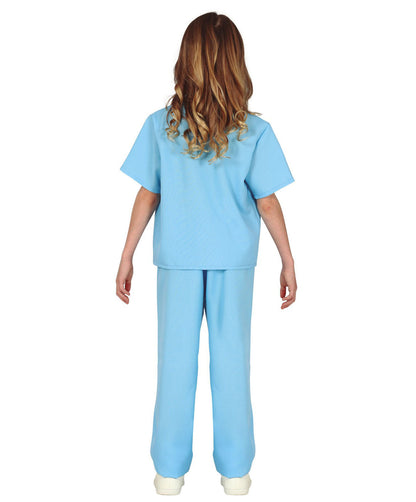 Child Blue Nurse Costume