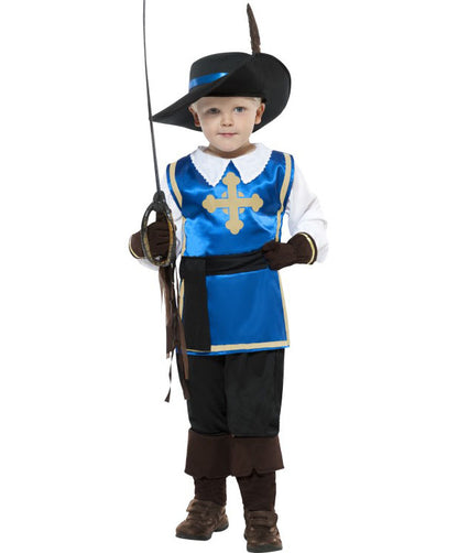 Musketeer Boy Costume, Age 7-9 years