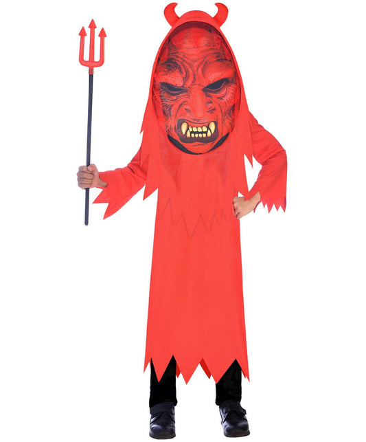Devil Big Head Costume