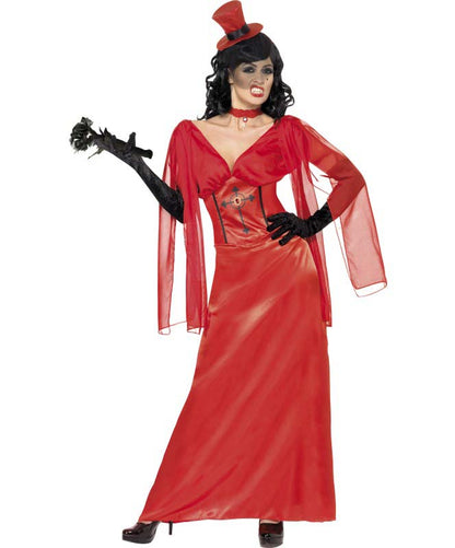 Draculas Bride Costume Red