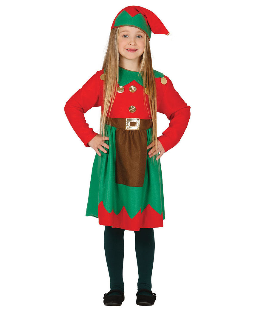 Christmas Elf Girl Costume