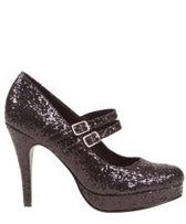 Glitter Dolly Shoes, Size 4