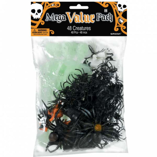 Halloween Creatures Favours, Pack of 48