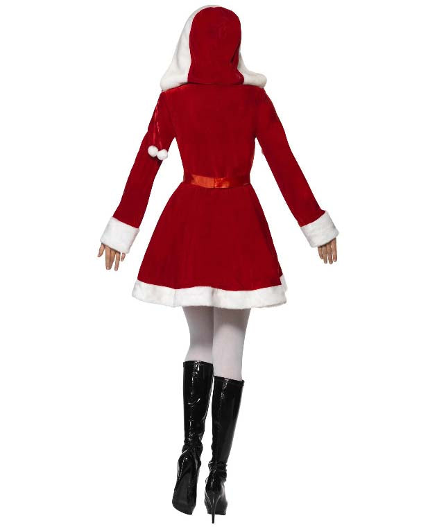 Miss Santa with Hood Costume