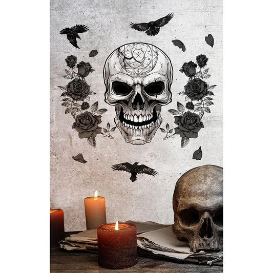 Skull Wall Adhesive Decoration