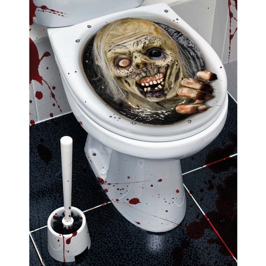 Zombie Toilet Decoration
