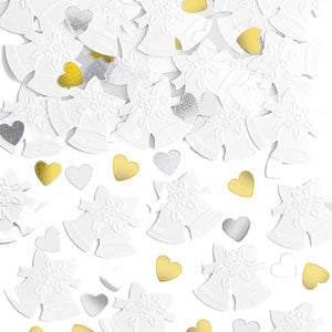 Dazzling Bells Embossed Confetti Mix| 14g