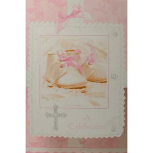 Tiny Blessings Pink Folded Invites