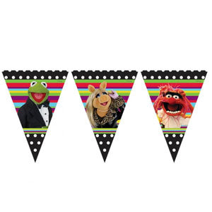 The Muppets Triangle Flag Banner. 2m * 24cm.