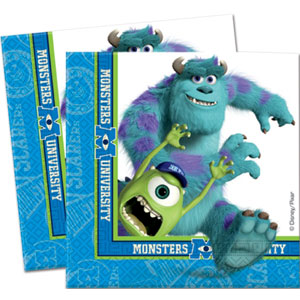 Monsters University Lunch Napkins.