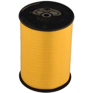100 yd Yellow Curling Ribbon Spool. 5mm width.