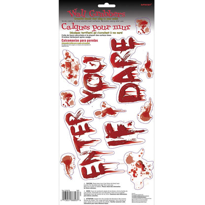 Enter if you Dare Wall Grabber Decoration Sticks safely to most smooth wall services. Removes easily after use