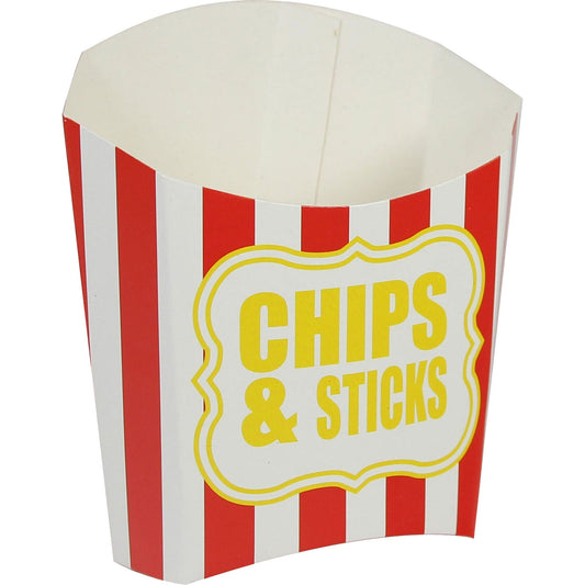 Chips n Sticks Scoop| Red & White