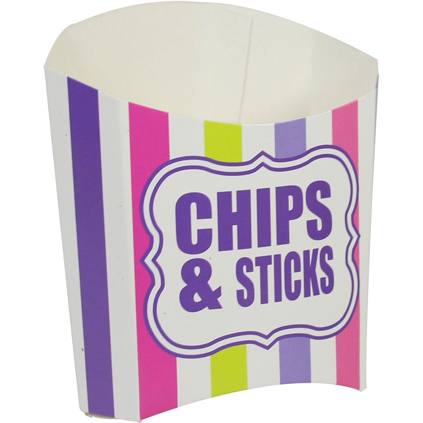 Chips n Sticks Scoop, Coloured Stripes