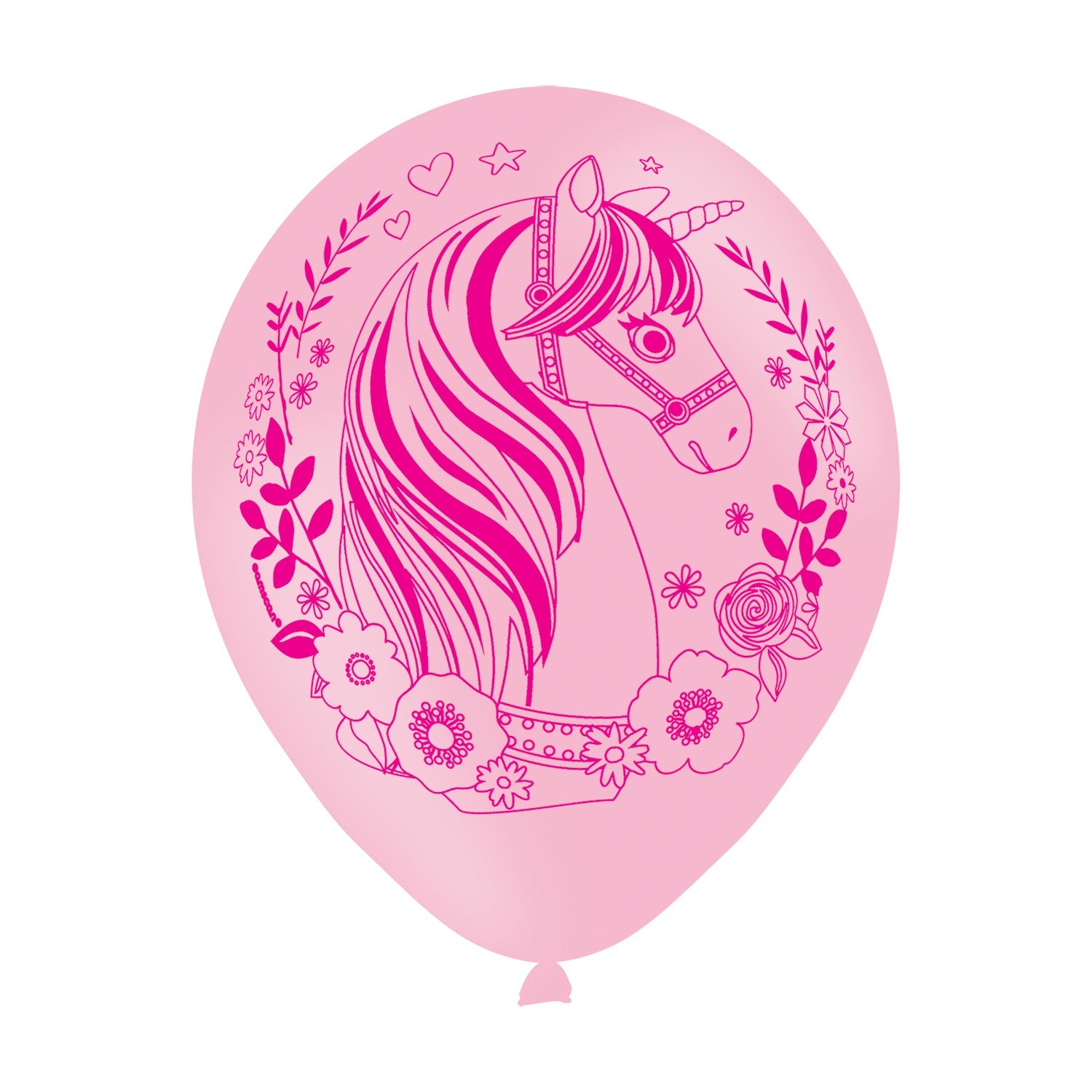 Magical Unicorn Latex Balloons. Will Inflate up to 25cm.