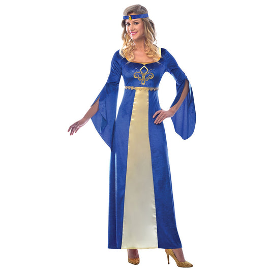 Ladies Maiden Costume includes dress and headband