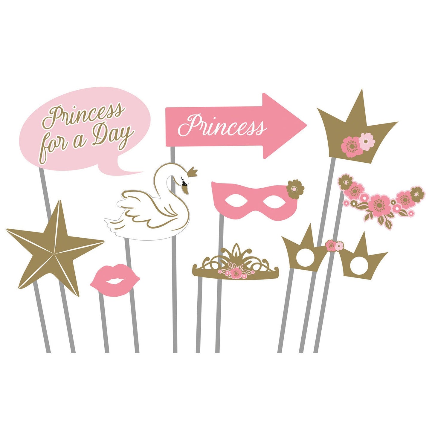 Princess for a Day Photo Booth Kit
