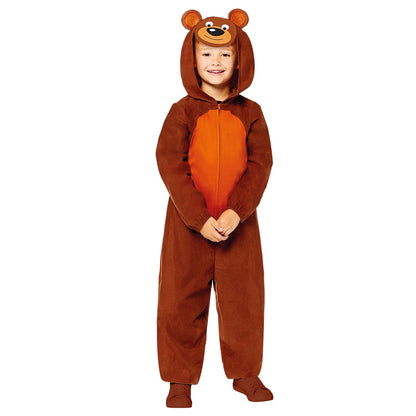 Bear Onesie Costume includes jumpsuit with hood