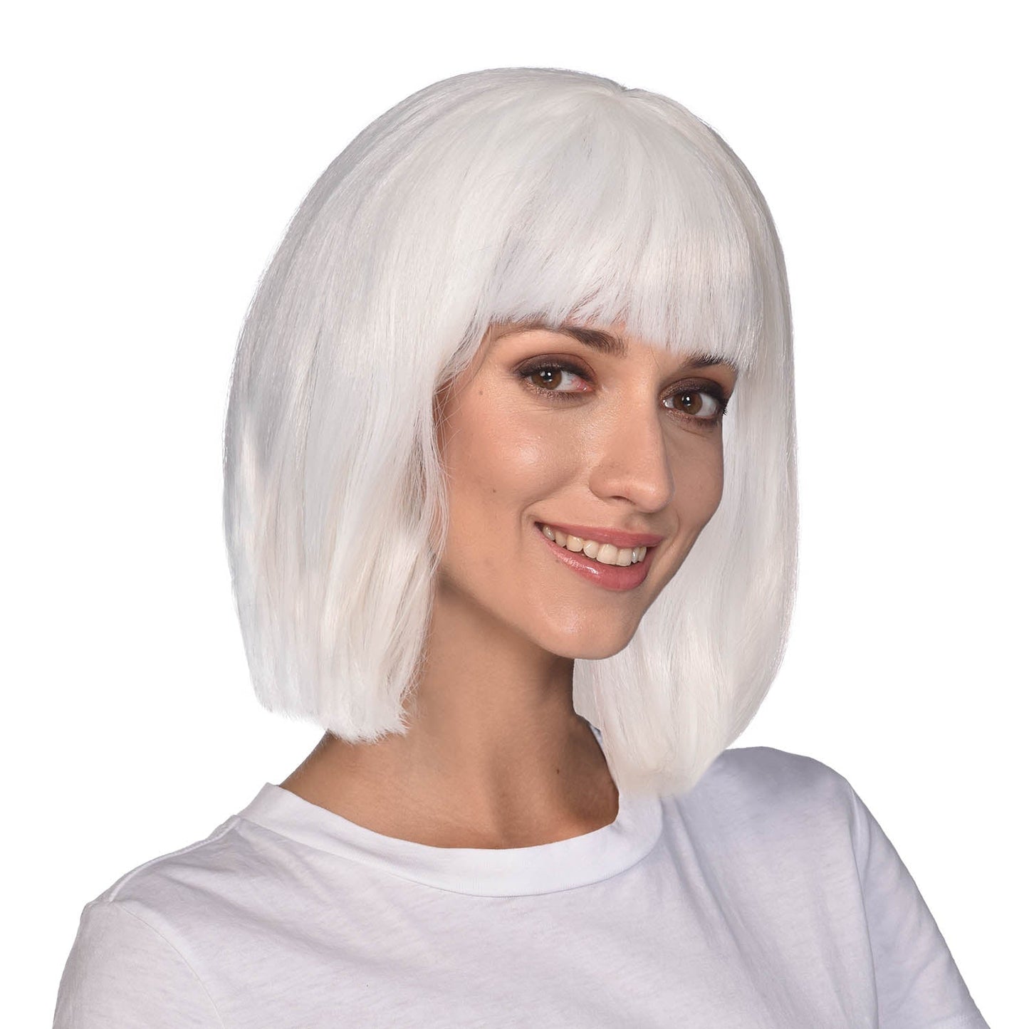 White Mercedes Party Wig