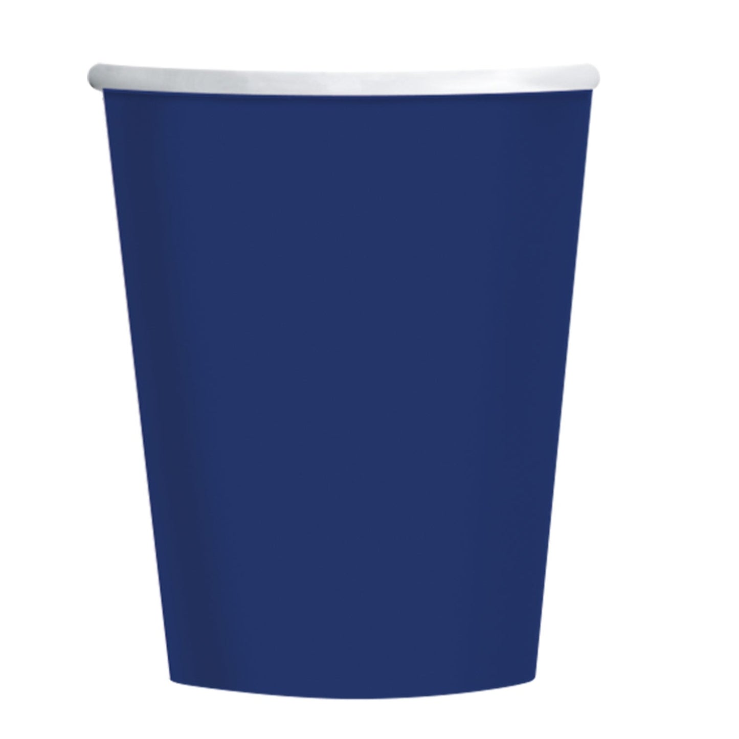 Dark Blue Paper Cups, Pack of 8