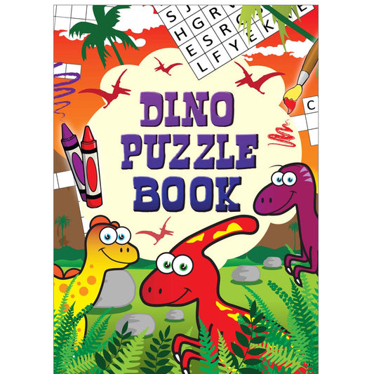 Dinosaur Puzzle Fun Books, Qty 144