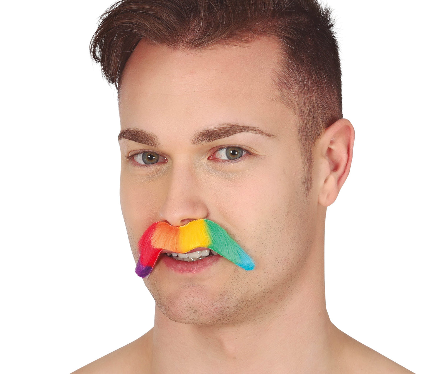 Rainbow Moustache