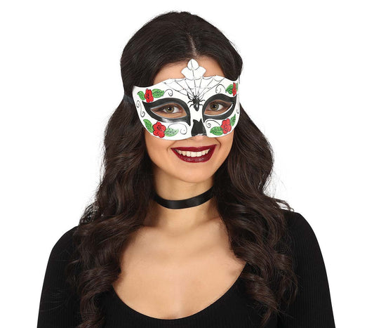 Catrina Mask with Spider