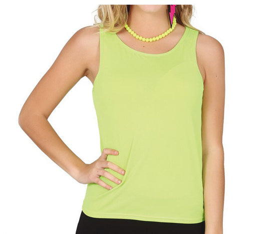 Neon Green Vest Top