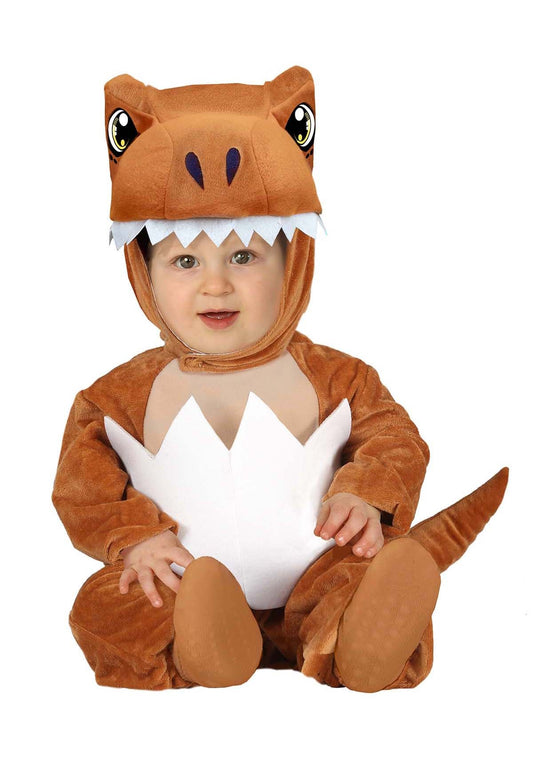Baby Little Rex Costume includes jumpsuit with tail and headpiece