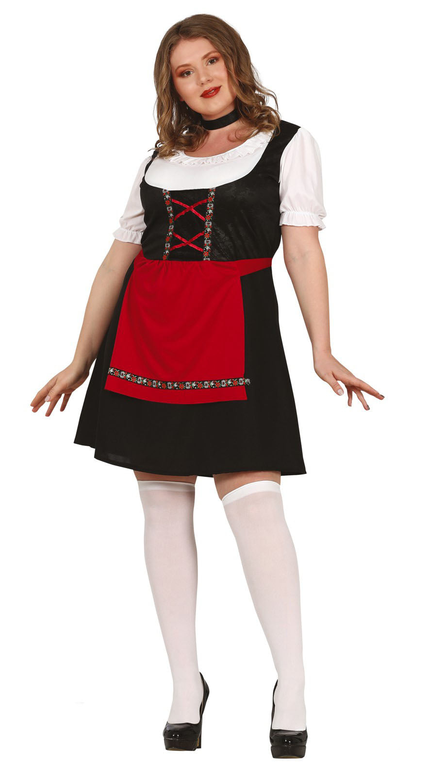 Ladies Bavarian Woman Beer Festival Costume includes dress