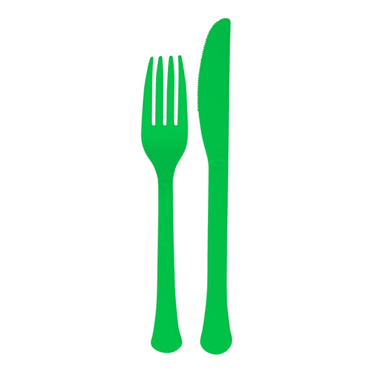 Evergreen Knives and Forks, Pack of 12 Sets