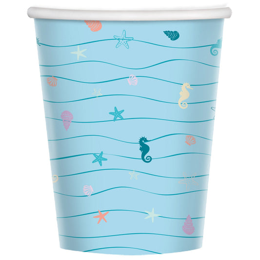 Mermaid Tales Paper Cups, Pack of 8
