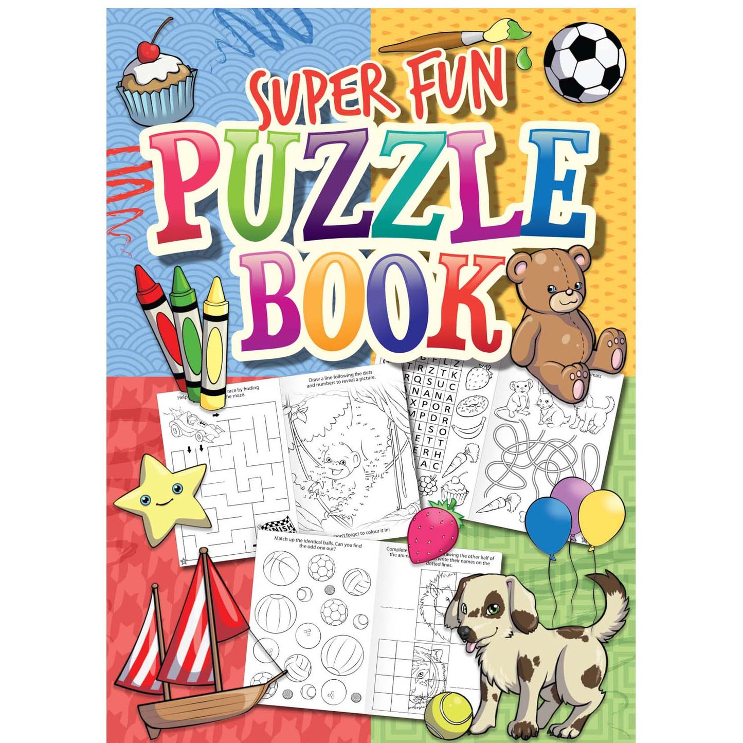 Thin Puzzle Fun Book