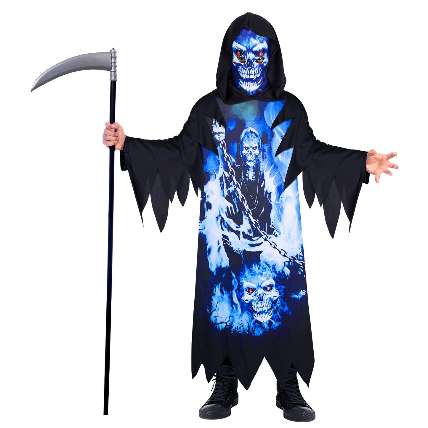 Neon Reaper Sustainable Costume