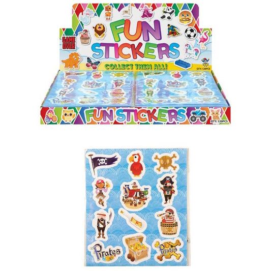 Pirate Stickers, Qty 120 sheets