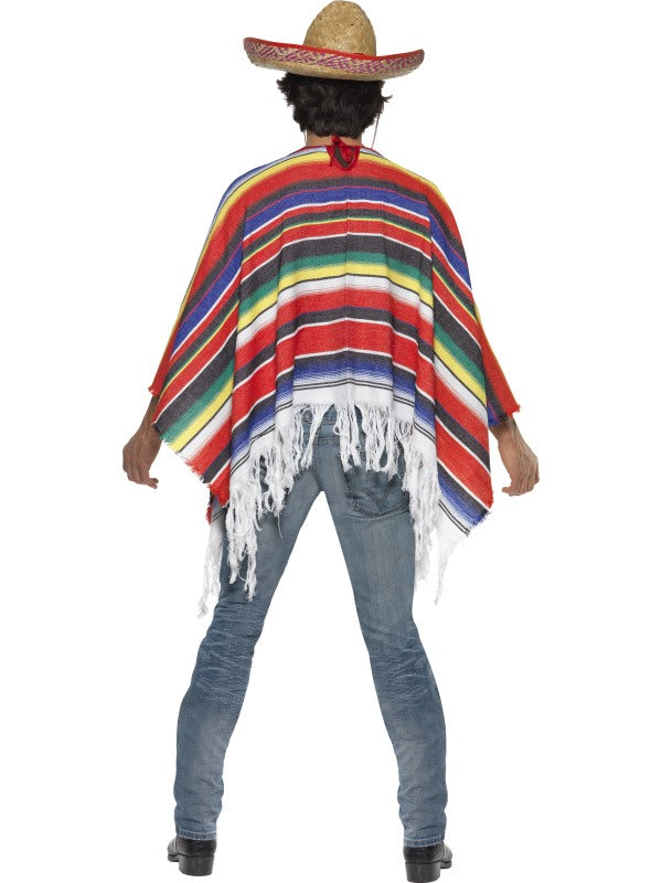 Mexican Man Poncho. Sombrero sold separately.