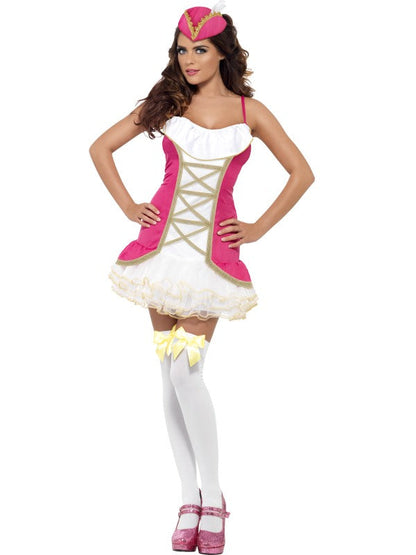 Fever Pirate Perfection Fancy Dress Costume includes tutu dress and hat
