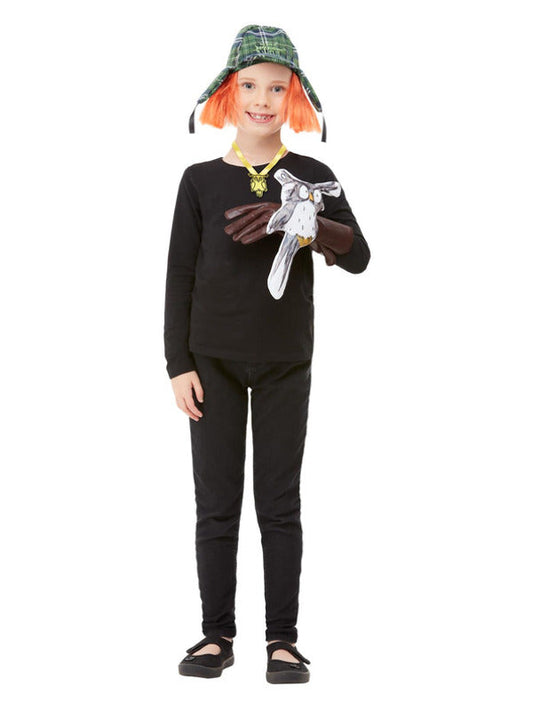 David Walliams Awful Auntie Kit includes hat with wig| necklace| glove and owl accessory