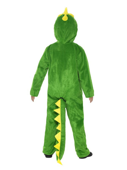 Child Crocodile Costume includes hooded jumpsuit with tail