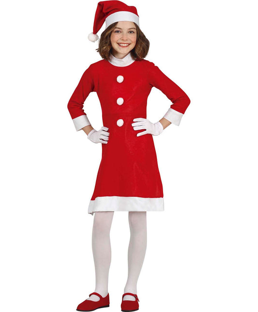 Budget Santa Girl Costume