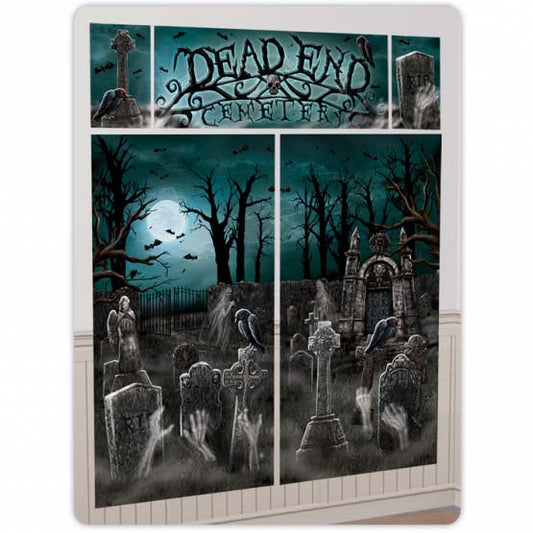 Cemetery Wall Decorating Kit