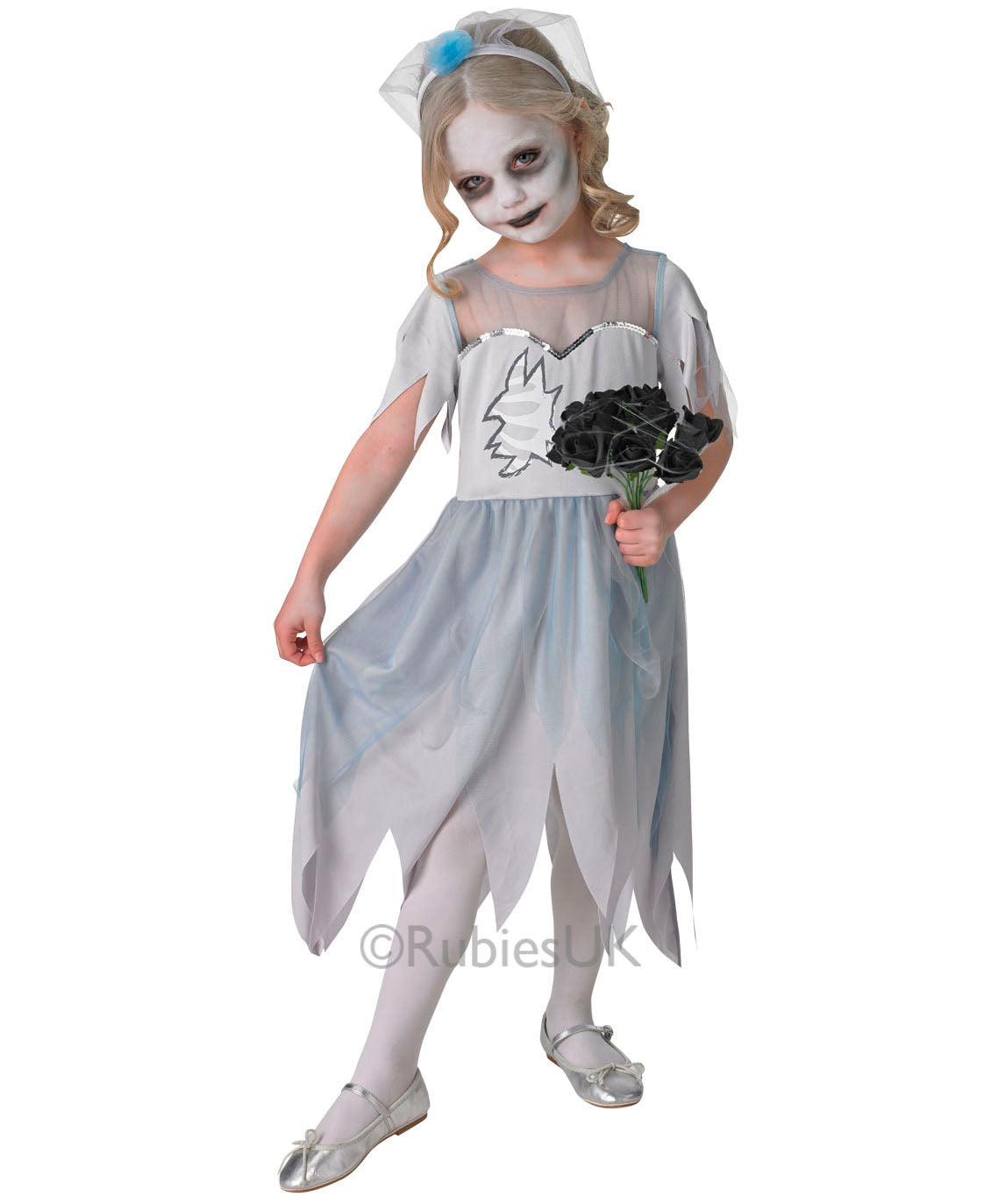 Corpse Bride Costume, Age 3-4 years