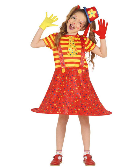Little Clown Girl Costume