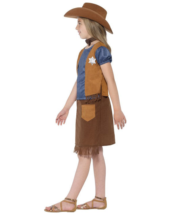 Western Belle Cowgirl Costume, Age 4-6 years