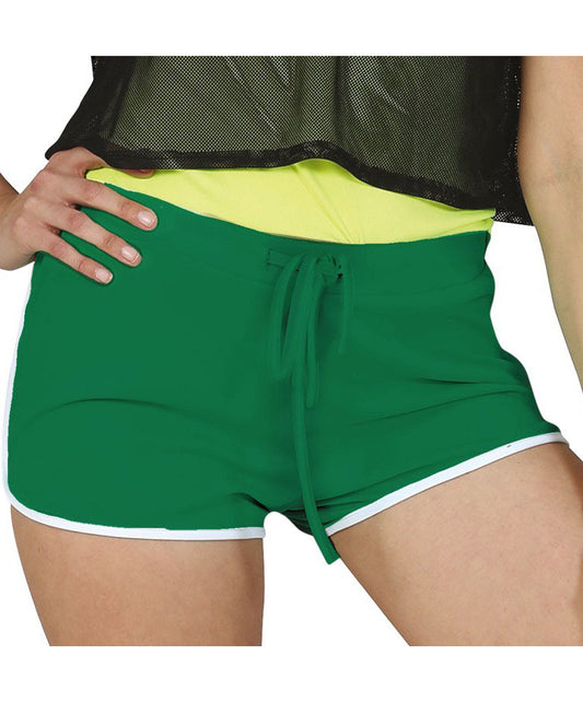 Green 80s Shorts