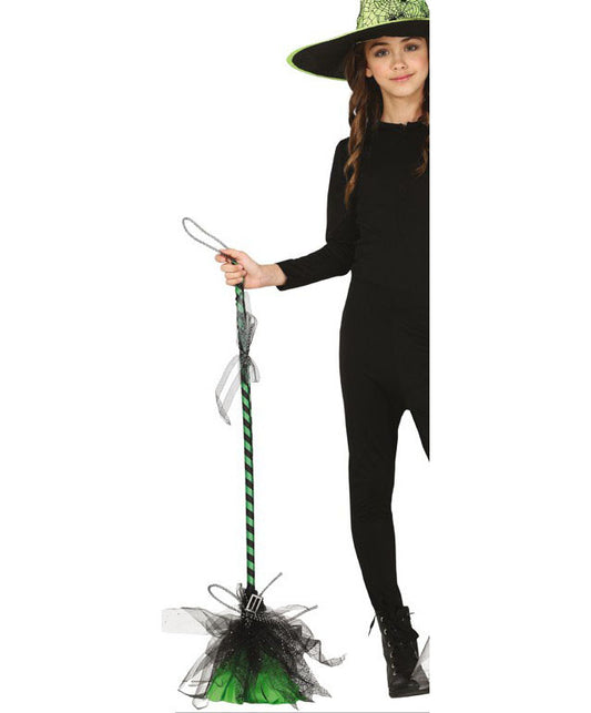 Green Witches Broomstick