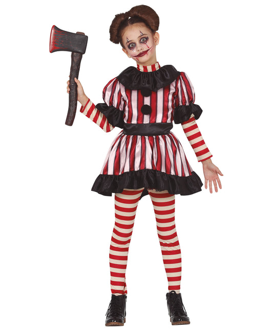 Halloween Clown Girl Costume