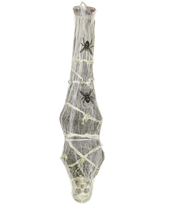 120cm Skeleton in Spider Web